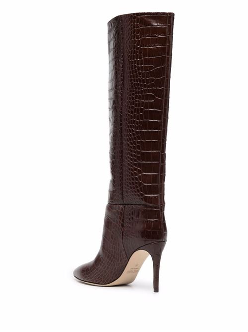 Leather boots PARIS TEXAS | PX548XCOCOCIOCCOLATO